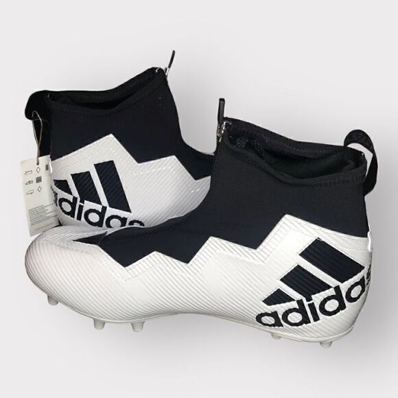 Adidas Nasty Fly 2E Team White Black Football Cleats GX1781 Mens size 11 New - Picture 5 of 8
